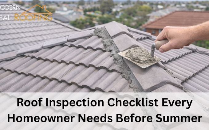 Roof Inspection Checklist Every Homeowner Needs Before Summer